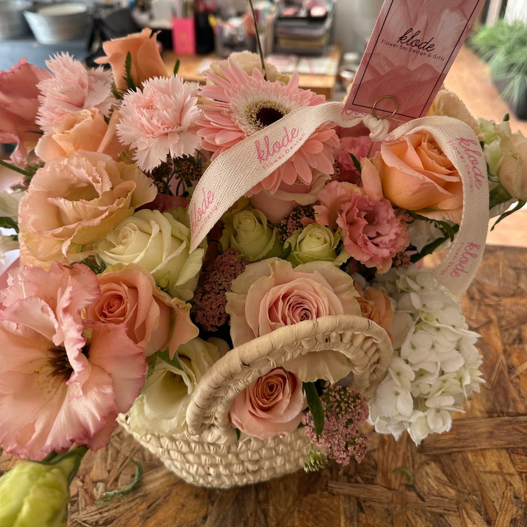 Floral basket delight