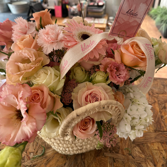 Floral basket delight